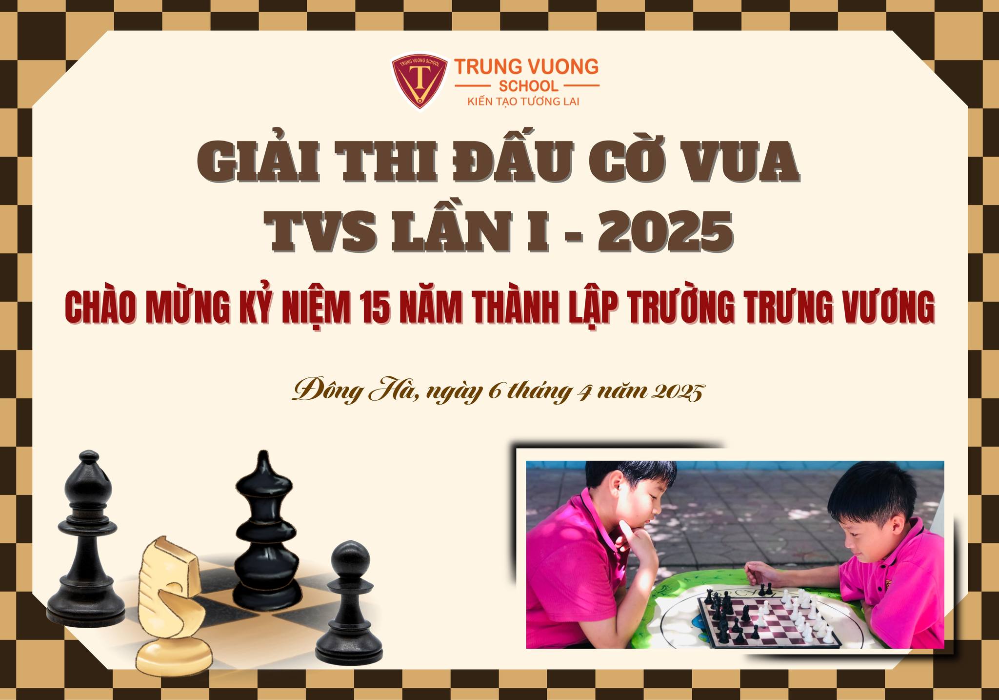 Giải Cờ Vua TVS 2025 - Tinh Hoa Cờ Vua và những trận Đấu Kinh Điển